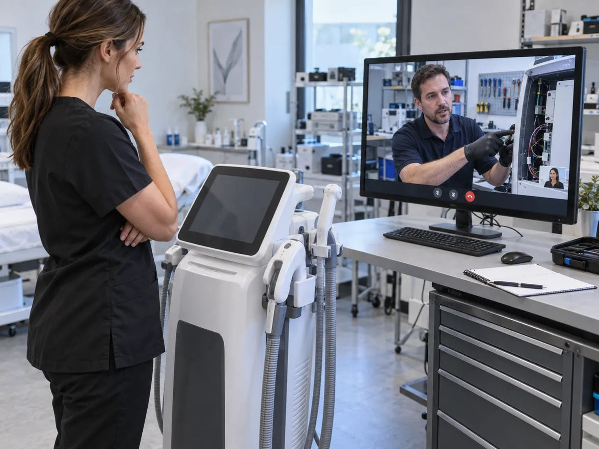 Aesthetic Machine Warranty and Spare Parts Guide - lefislaser