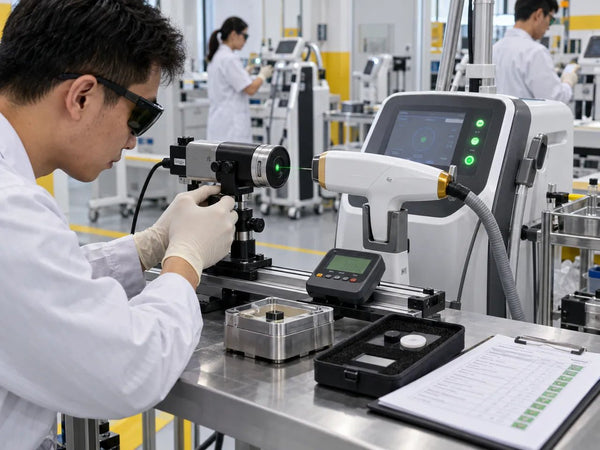 Aesthetic Machine Factory Acceptance Test Before Shipment - lefislaser