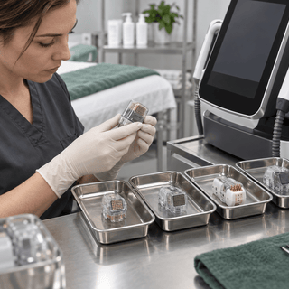 RF Microneedling Cartridge Guide for Clinics - lefislaser