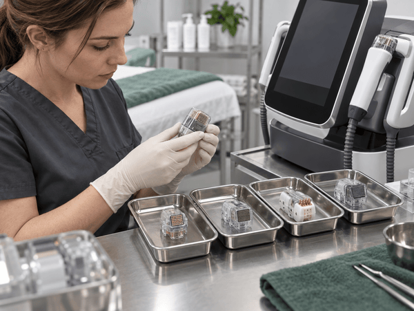RF Microneedling Cartridge Guide for Clinics - lefislaser