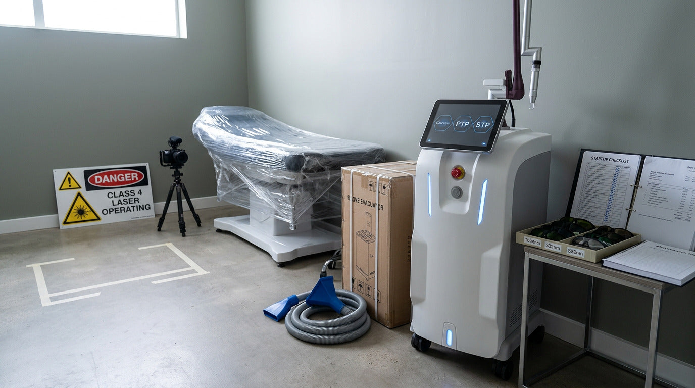 Tattoo Removal Clinic Startup Checklist: Laser, Cooling, Smoke Extraction, Eyewear and Training
