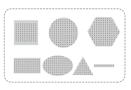 Eight Fractional Scan Patterns