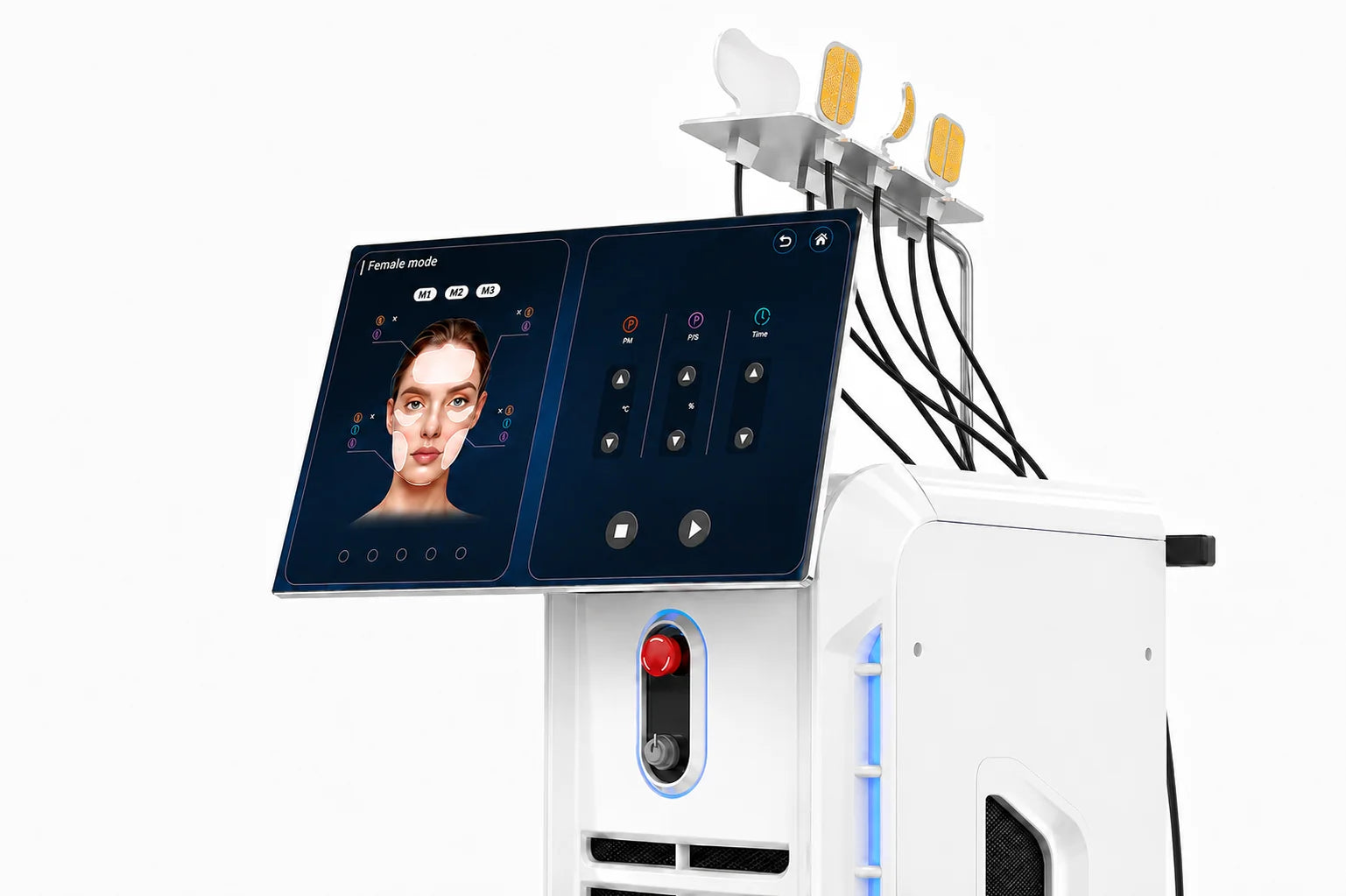 Screen-Controlled Facial Energy