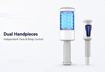 Two Roller Handpieces