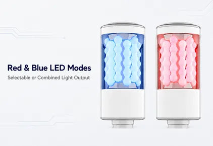 Red and Blue Light