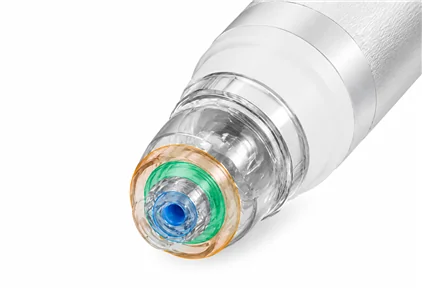 Triple-Zone Bubble Cleaning Tip